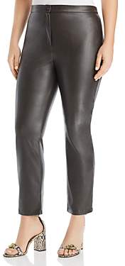 Marina Rinaldi Radiale Faux-Leather Pants