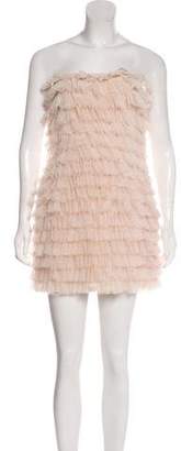 Haute Hippie Tiered Tulle Dress w/ Tags
