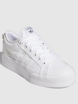 Thumbnail for your product : adidas Nizza Platform - White