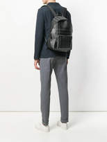 Thumbnail for your product : Burberry Backpack With London Check Pattern And Leather Trim