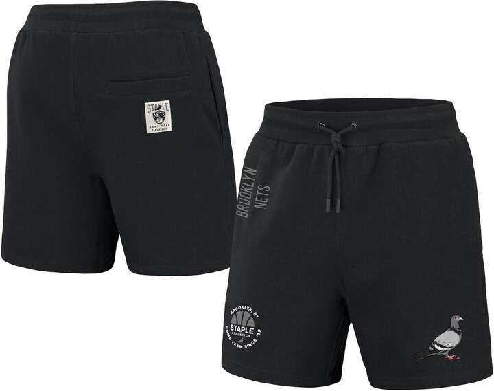 Staple Men's Nba x Black Brooklyn Nets Home Team Shorts