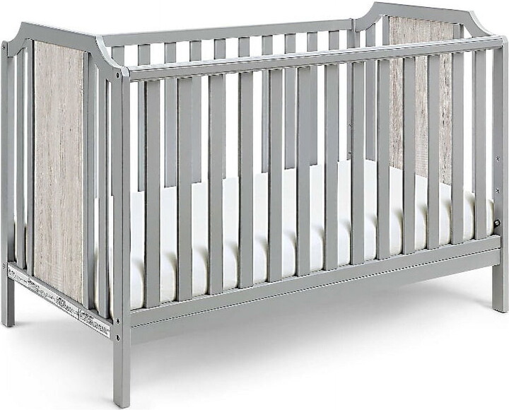 Suite Bebe Brees 3-in-1 Convertible Island Crib Grey