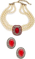 Thumbnail for your product : Heidi Daus 2-Piece Crystal & Rhinestone Oval Beaded Necklace & Earring Set