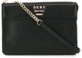 Thumbnail for your product : DKNY Logo Plaque Shoulder Bag