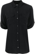 Thumbnail for your product : Equipment Signature slim-fit short-sleeve shirt