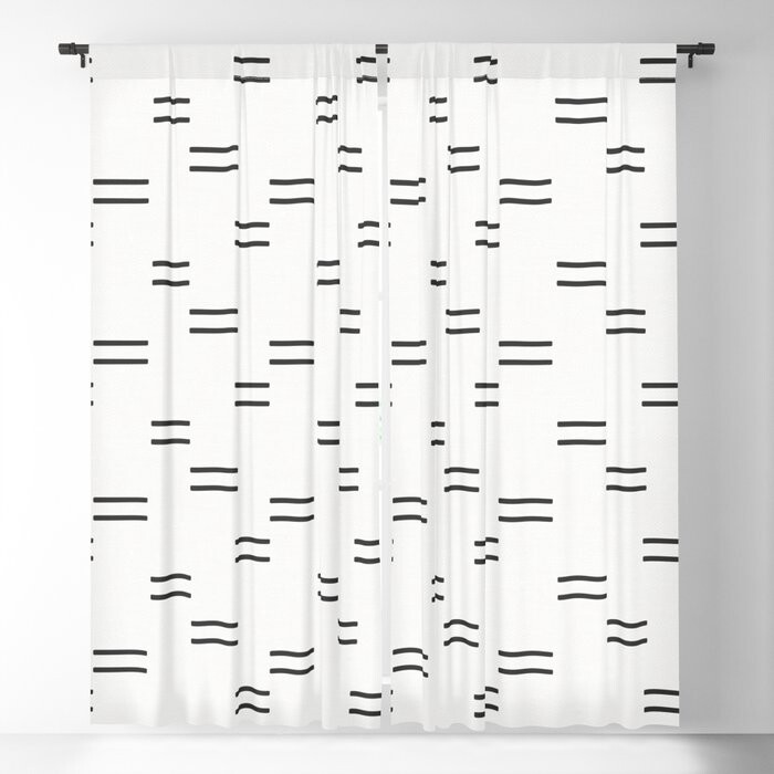 Society6 double dash Blackout Curtains - ShopStyle Panels