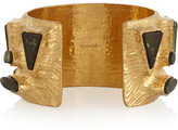 Thumbnail for your product : Vionnet Gold-plated resin cuff
