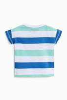 Thumbnail for your product : Next Boys Mint/Pink Shark T-Shirt Three Pack (3mths-6yrs)