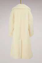 Thumbnail for your product : Olympia Le-Tan Olympia Le Tan Wool Kim teddy coat