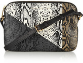 Thumbnail for your product : Marc by Marc Jacobs Sophisticato Dani snake-print leather shoulder bag