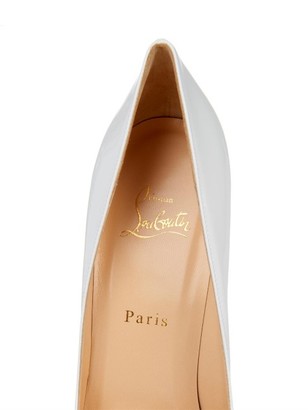 Christian Louboutin Pigalle 100mm patent-leather pumps