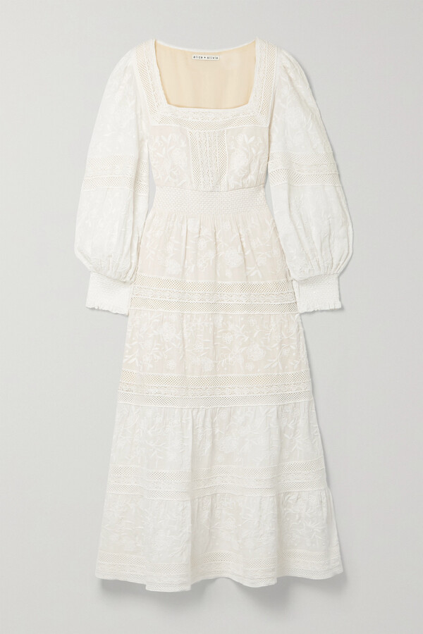 Womens White Lace Dress | Shop the world's largest collection of fashion |  ShopStyle