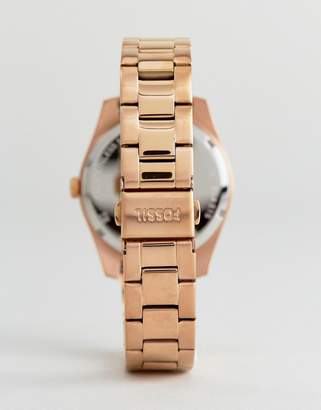 Fossil ES4315 Scarlette Mini Bracelet Watch In Rose Gold
