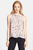 Thumbnail for your product : Rebecca Taylor Sleeveless Print Top