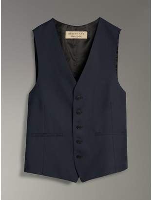 Burberry Slim Fit Three-piece Wool Silk Evening Suit