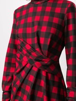 Thumbnail for your product : MSGM Plaid Wrap Dress