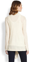 Thumbnail for your product : Saks Fifth Avenue Silk/Cashmere Draped Open Cardigan