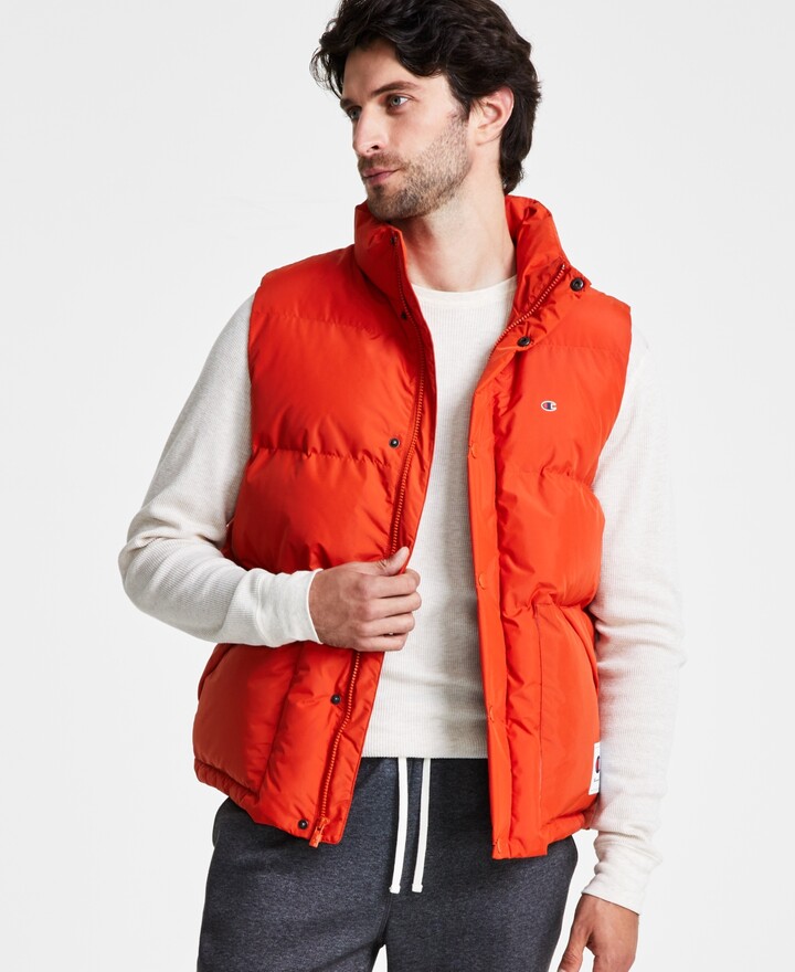 Champion Men's Solid-Color Quilted Puffer Vest
