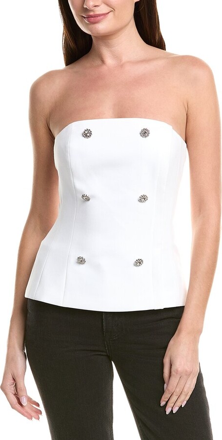 L'Agence L’Agence Fay Strapless Bustier