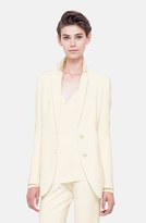 Thumbnail for your product : Akris 'Sadie' Wool Crepe Two-Button Jacket