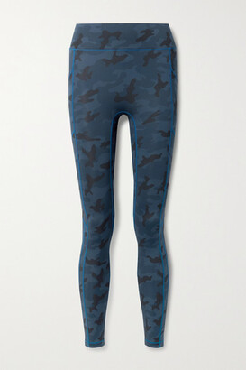 All Access Center Stage Camouflage-print Stretch Leggings - Blue