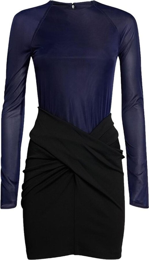 16Arlington Panelled Tevra Mini Dress