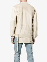 Thumbnail for your product : Helmut Lang patchwork bomber jacket