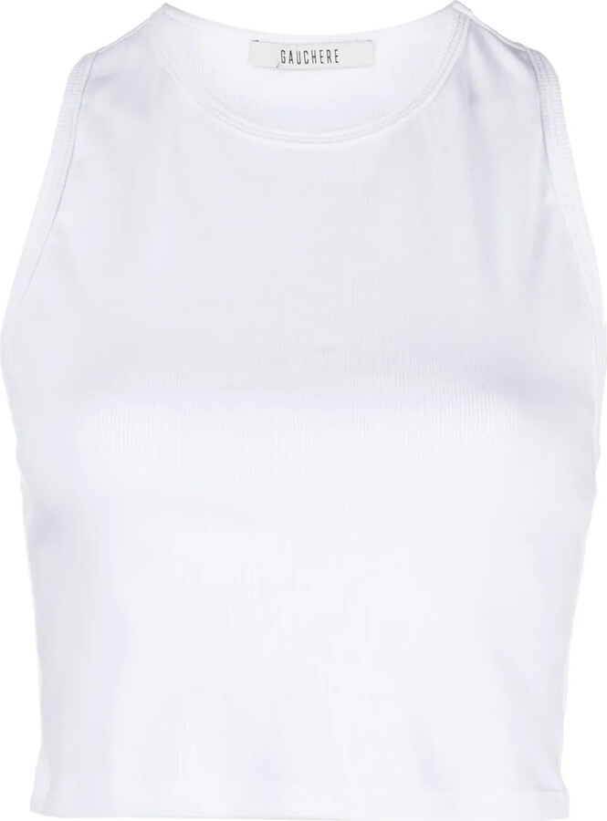 GAUCHERE Racerback Crop Top
