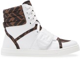 Thumbnail for your product : Fendi FF Logo High Top Sneaker