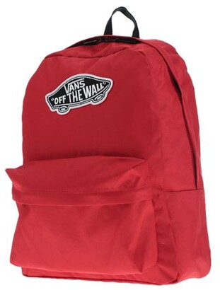 red vans backpack uk