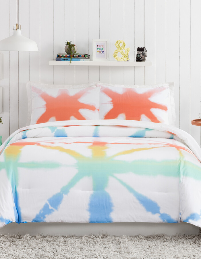 Rainbow Tie Dye Twin Comforter Set ShopStyle