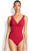Thumbnail for your product : Karla Colletto Swim One-Piece V-Neck Silent Underwire Swimsuit