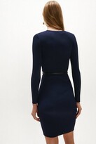 Thumbnail for your product : Rib Belted Pencil Dress