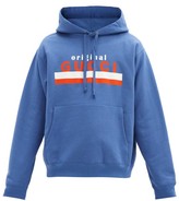 Thumbnail for your product : Gucci Original-print Cotton-jersey Hooded Sweatshirt - Blue