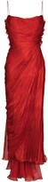 Thumbnail for your product : Maria Lucia Hohan Siona strappy draped dress
