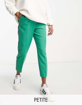 Trousers, Stretch Cigarette Belted Trousers