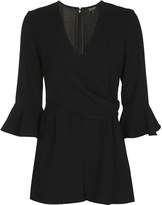 Thumbnail for your product : Topshop Trumpet sleeve playsuit