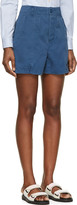 Thumbnail for your product : Marc by Marc Jacobs Blue Cotton Twill Shorts