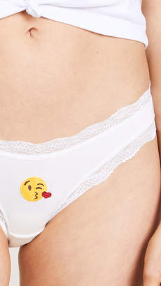 Cheek Frills Emoji 4 Pack Panties