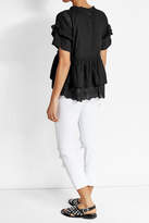 Thumbnail for your product : The Kooples Embroidered Cotton Top