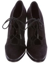 Thumbnail for your product : Diane von Furstenberg Lace-Up Suede Booties