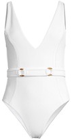 Thumbnail for your product : SUBOO The New Wave Kaia Deep-V One-Piece Swimsuit