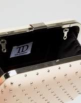 Thumbnail for your product : True Decadence Box Clutch Bag With Studding