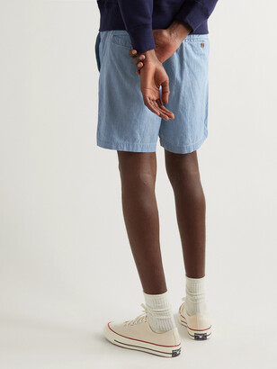 Polo Ralph Lauren Prepster Stretch-Cotton Chambray Shorts - Men - Blue - XXL
