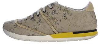 Bottega Veneta Canvas Floral-Printed Sneakers