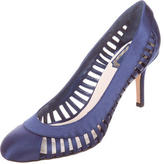 Thumbnail for your product : Christian Dior Satin Cut-Out Pumps