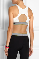 Thumbnail for your product : Alexander Wang T by High Density Lux ponte-jersey sports bra