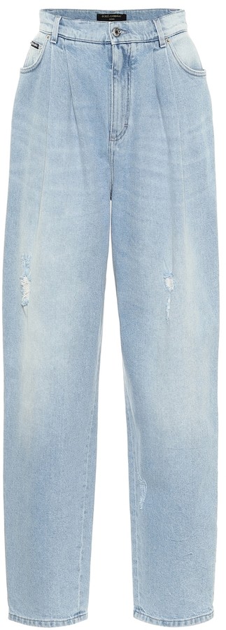 Dolce & Gabbana High-rise carrot jeans - ShopStyle