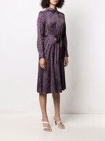 Thumbnail for your product : Boss Abstract-Print Shirt Dress