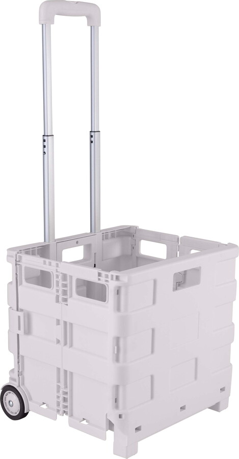 Simplify Tote & Go Collapsible Utility Cart in White